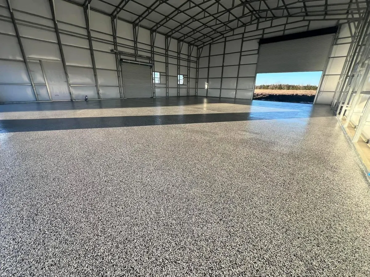 Commercial · Steel building interior